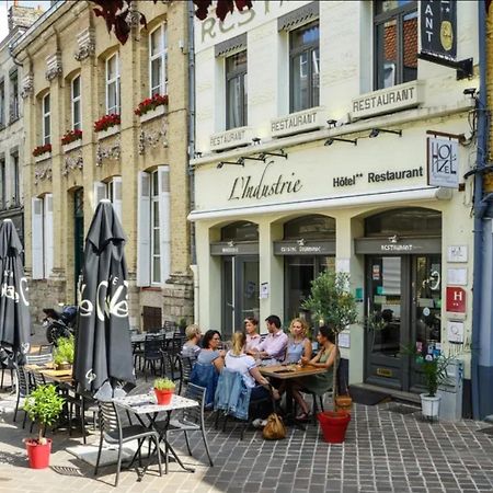 Hotel Restaurant L'Industrie Сент-Омер Экстерьер фото
